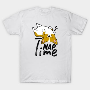 Nap Time Corgi T-Shirt